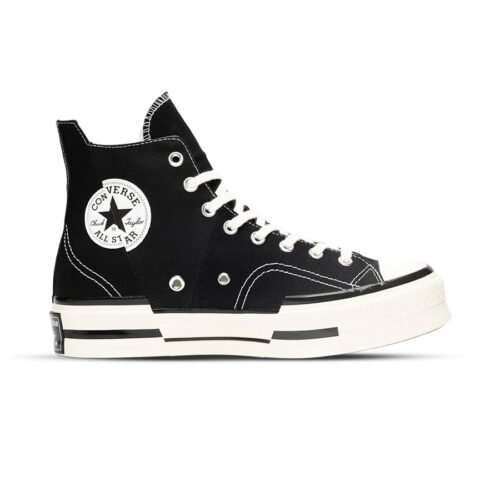 Converse Chuck mid plus black white