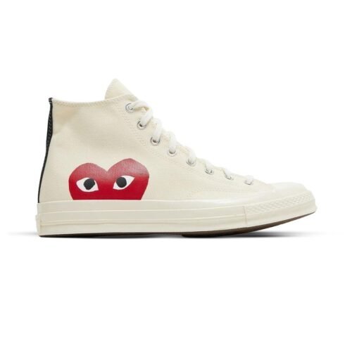Converse heart white High ankle