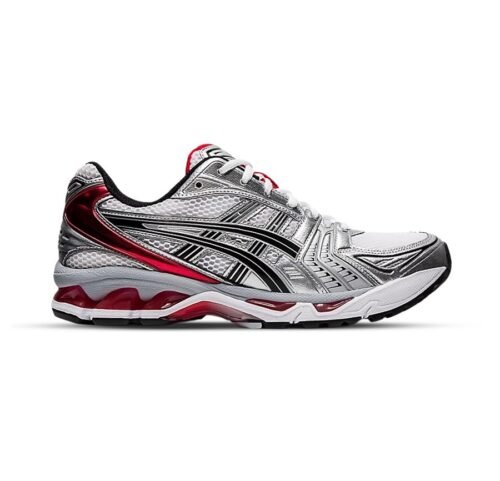 gel kayano 14 white red