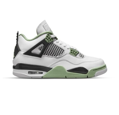 Air jordans retro 4 oil aura seafoam