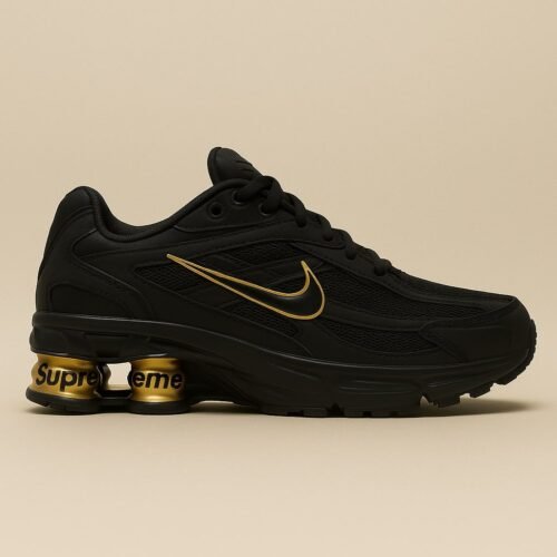 Shox 2025 tripple black gold