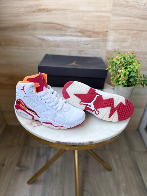 AIR JORDANS RETRO 6 JUMPMAN MVP WHITE RED
